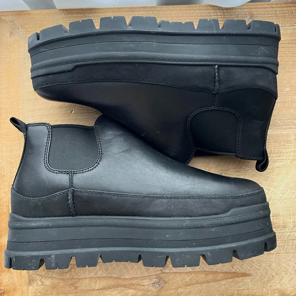 UGG Merina Waterproof Platform Shoe in Black Women’s Size 11 New